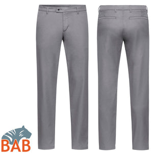 Greiff  Casual 1320 Herren Chino Stretch Regular Fit grau, beige,oliv