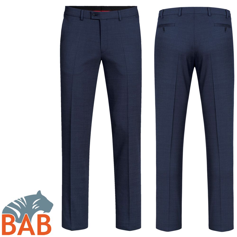 Greiff Modern 1326 Herren-Hose Regular Fit Stretch pinpoint