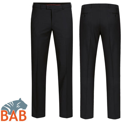Greiff Modern 1326 Herren-Hose Stretch Regular Fit schwarz, dunkelblau, hellgrau