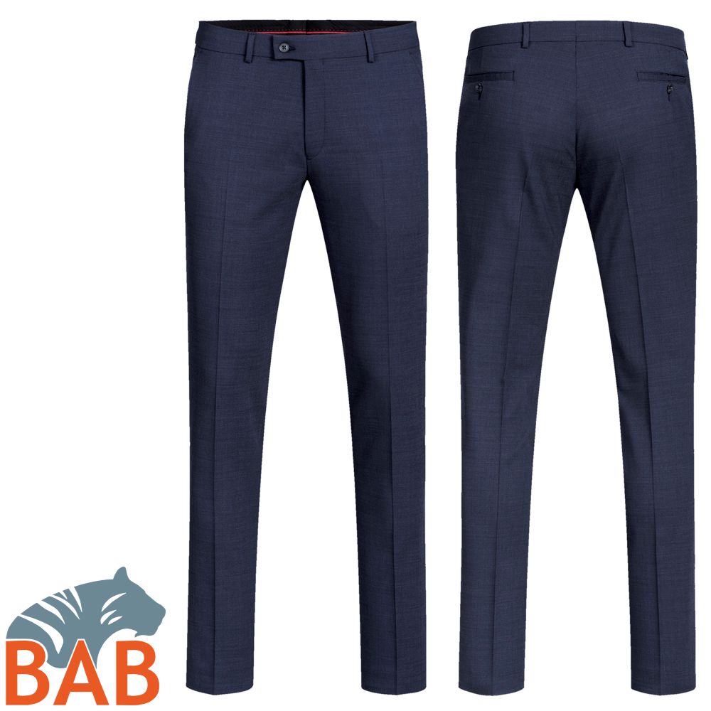 Greiff Modern 1327 Herren-Hose Regular Fit Stretch pinpoint