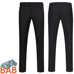 Greiff Modern 1327 Herren-Hose Regular Fit Stretch schwarz, hellgrau, dunkelblau
