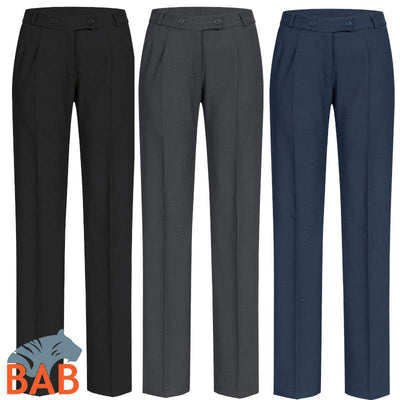 Greiff Premium 1341 Damen-Hose, Regular Fit, schwarz, anthrazit, marine