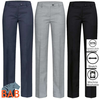Greiff MODERN 1356 Damenhose Refular Fit,  schwarz, hellgrau, dunkelblau