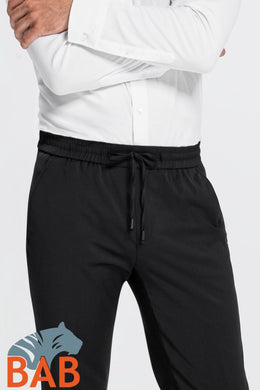 Greiff Modern 1362 Herren-Joggpants Regular Fit Stretch schwarz, hellgrau, dunkelblau