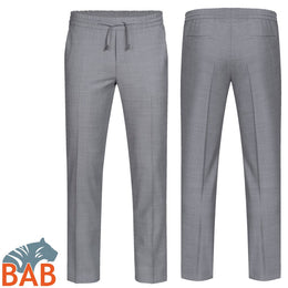 Greiff Modern 1362 Herren-Joggpants Regular Fit Stretch schwarz, hellgrau, dunkelblau