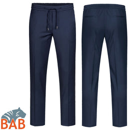 Greiff Modern 1362 Herren-Joggpants Regular Fit Stretch schwarz, hellgrau, dunkelblau