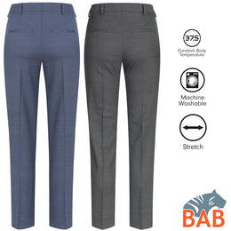 Greiff Modern 1374 Damenhose  Slim Fit, Stretch, pinpoint