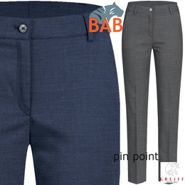 Greiff Modern 1374 Damenhose  Slim Fit, Stretch, pinpoint