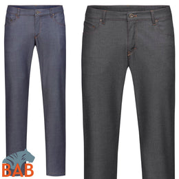 Greiff Kitchen 1386 Herren-Jeans denimoptik Regular Fit