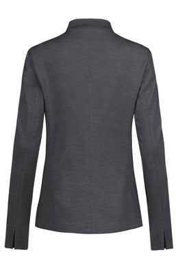 Greiff Landhaus 14000 Damen-Jerseyblazer, blau/grau, Regular Fit