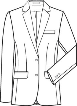 Greiff Basic 1414 Damen-Blazer, Regular Fit