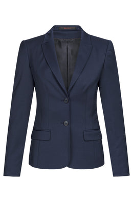 Greiff Modern 1424 Damen Blazer Regular Fit, schwarz, hellgrau, dunkelblau