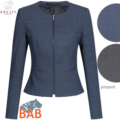 Greiff Modern 1427 Damen Kurzblazer Slim Fit , pinpoint