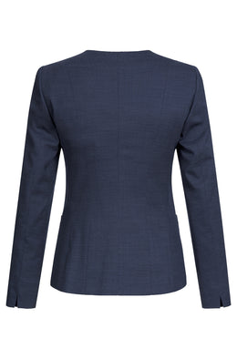 Greiff Modern 1429 Damen Blazer Regular Fit , pinpoint mit Reißverschluss
