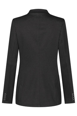 Greiff Casual 1449 Jersey-Damen Blazer, Regular Fit, meliert