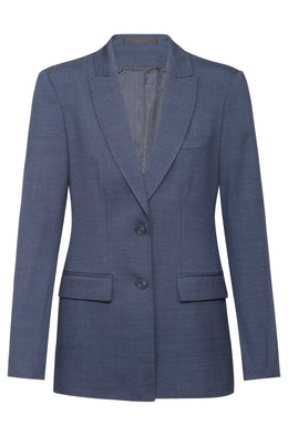 Greiff Modern 1451 Damen Langblazer Regular Fit, pinpoint