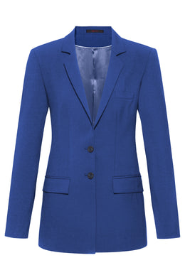 Greiff Premium 1453 Damen-Blazer, Regular Fit, italian blue