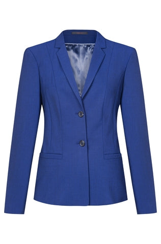 Greiff Premium 1454 Damen-Blazer, Regular Fit, blue