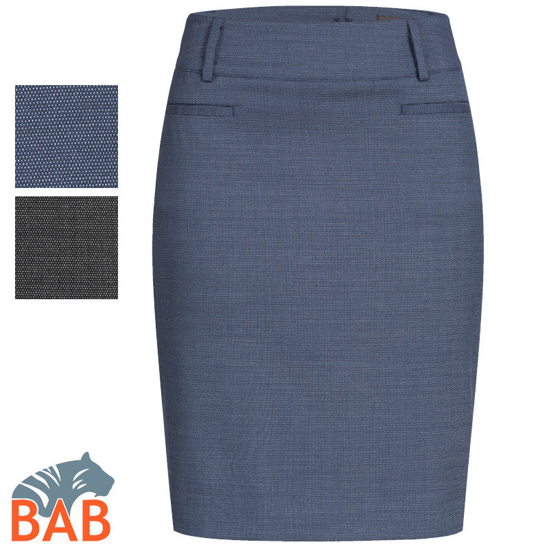 Greiff  Modern 1516 Damen-Stiftrock  Regular Fit. Stretch pinpoint