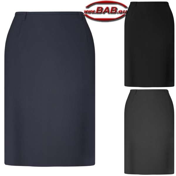 Greiff Premium 1542  Damen-Stiftrock Regular Fit, schwarz, anthrazit, marine