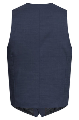 Greiff Modern 1614 Herren Weste Regular Fit, Stretch, pinpoint
