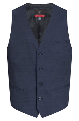 Greiff Modern 1614 Herren Weste Regular Fit, Stretch, pinpoint