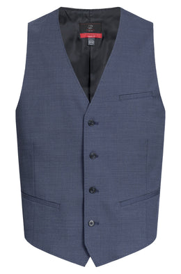 Greiff Modern 1614 Herren Weste Regular Fit, Stretch, pinpoint