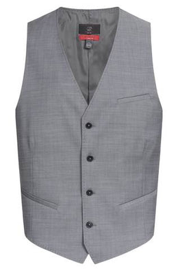 Greiff Modern 1614 Herren Weste Regular Fit, schwarz, hellgrau, dunkelblau