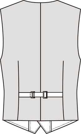 Greiff Service 1617 Herren Weste Regular Fit, glencheck taupe