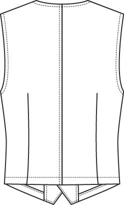 Greiff Casual 1631 Herren Jerseyweste glencheck Regular Fit