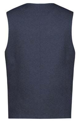Greiff Casual 1631 Herren Jerseyweste meliert Regular Fit
