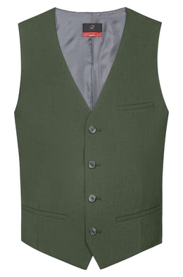 Greiff Premium 1634 Herren Weste Regular Fit, oliv
