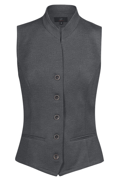 Greiff Landhaus 17000 Damen-Jerseyweste, blau,Regular Fit