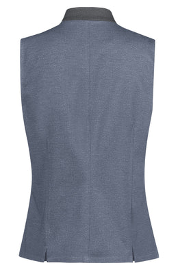 Greiff Landhaus 17000 Damen-Jerseyweste, blau,Regular Fit