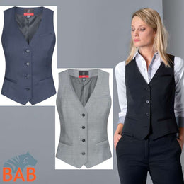 Greiff  MODERN 17141 Damen-Weste in Regular Fit , schwarz, hellgrau, dunkelblau