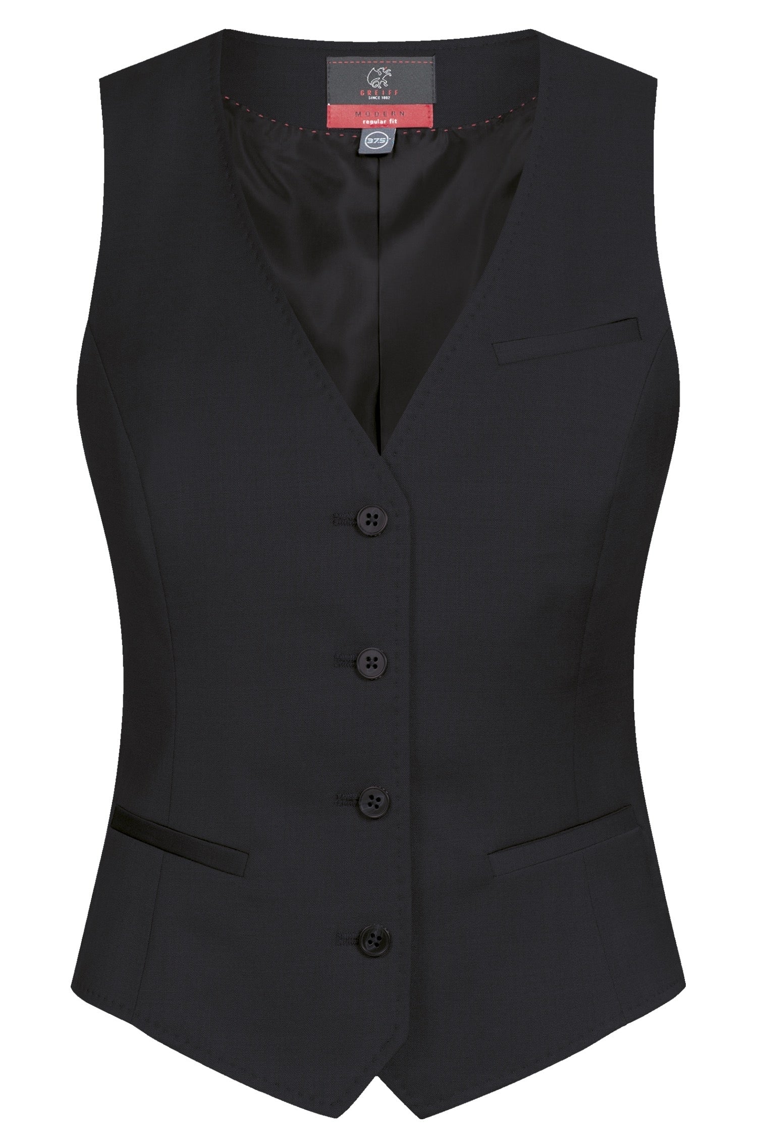Greiff  MODERN 17141 Damen-Weste in Regular Fit , schwarz, hellgrau, dunkelblau