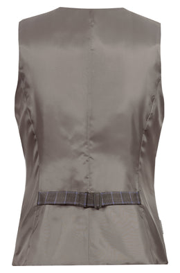 Greiff Service 1715 Glencheck-Damen Weste Regular Fit