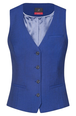 Greiff Premium 1721 Damen Weste, Regular Fit , italien blue
