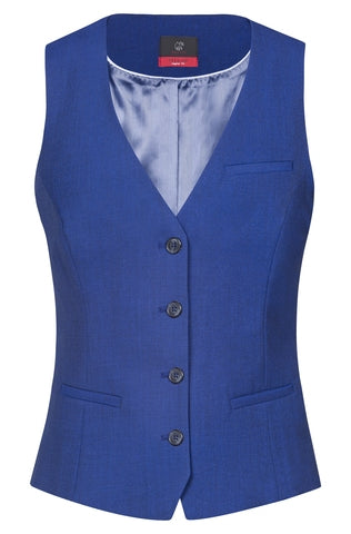 Greiff Premium 1721 Damen Weste, Regular Fit , italien blue