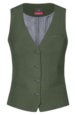 Greiff Premium 1721 Damen Weste, Regular Fit , oliv