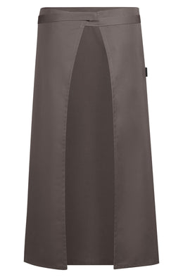 Greiff 4126 Bistro-Schürze 100x80 cm in schwarz und taupe