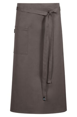 Greiff 4126 Bistro-Schürze 100x80 cm in schwarz und taupe