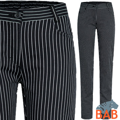 Greiff Cuisine 5319 Damenhose gestreift, Regular Fit