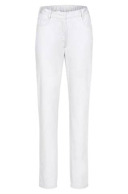 Greiff Care 5319 Damenhose, Regular Fit, Mischgewebe, weiß