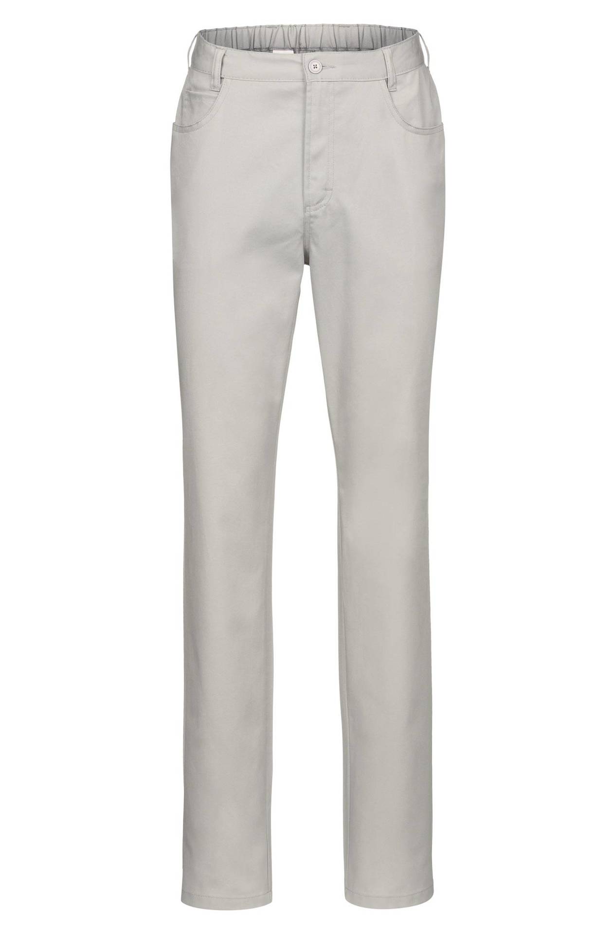 Greiff Care 5321 Herrenhose grau, Baumwolle, Regular Fit