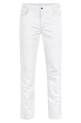 Greiff Care 5321 Herrenhose weiß, Mischgewebe, Regular Fit