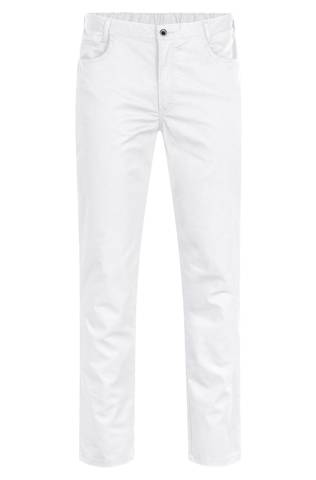 Greiff Care 5321 Herrenhose weiß, Baumwolle, Regular Fit