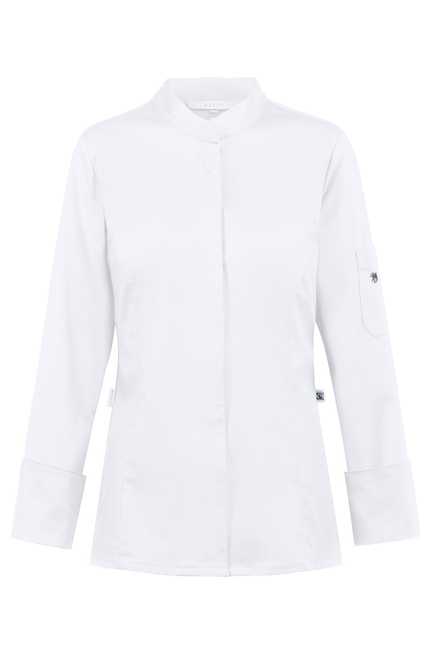 Greiff Cuisine 54001 Damenkochjacke, Regular Fit ,weiß