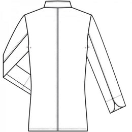 Greiff Cuisine 5405 Damen-Kochjacke, Regular Fit weiß