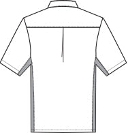 Greiff 55074 Kochshirt halbarm, weiß